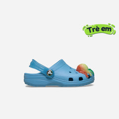Giày Clog Trẻ Em Crocs Classic Scented Snow Cone - Xanh Dương - Supersports Vietnam