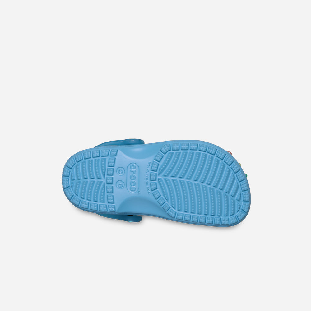 Giày Clog Trẻ Em Crocs Classic Scented Snow Cone - Xanh Dương - Supersports Vietnam