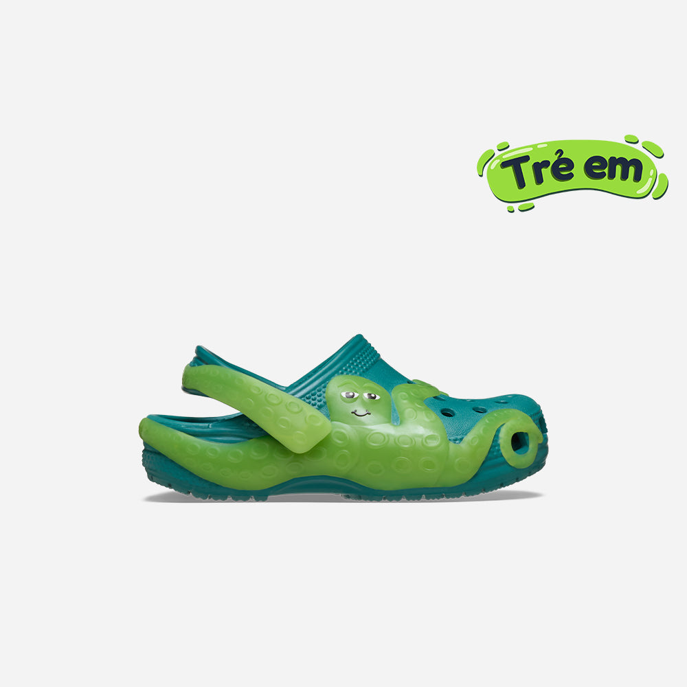 Giày Clog Trẻ Em Crocs Classic Iam Color Change Octopus - Xanh Lá - Supersports Vietnam
