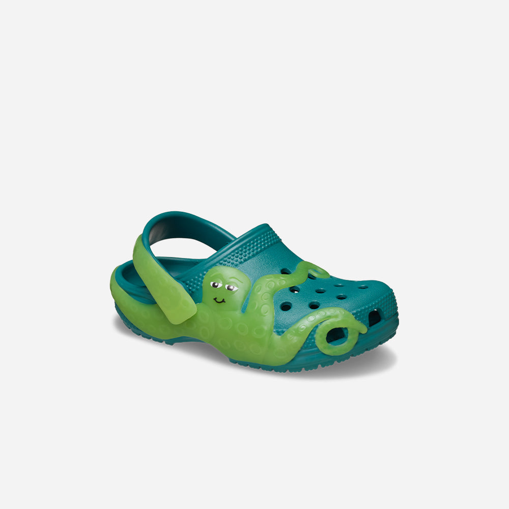Giày Clog Trẻ Em Crocs Classic Iam Color Change Octopus - Xanh Lá - Supersports Vietnam