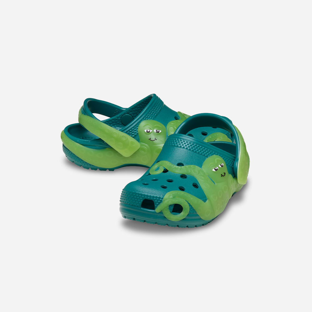 Giày Clog Trẻ Em Crocs Classic Iam Color Change Octopus - Xanh Lá - Supersports Vietnam