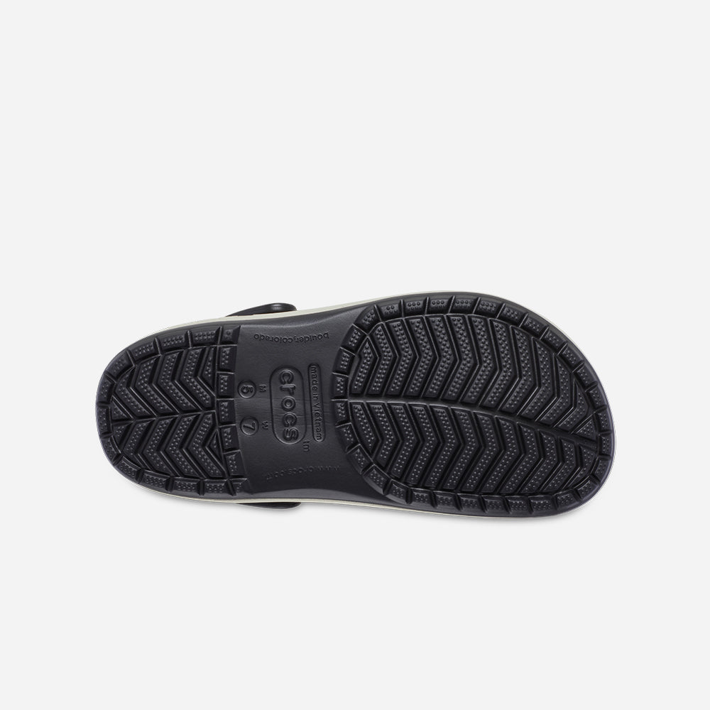 Giày Clog Unisex Crocs Crocband Heritage - Đen - Supersports Vietnam