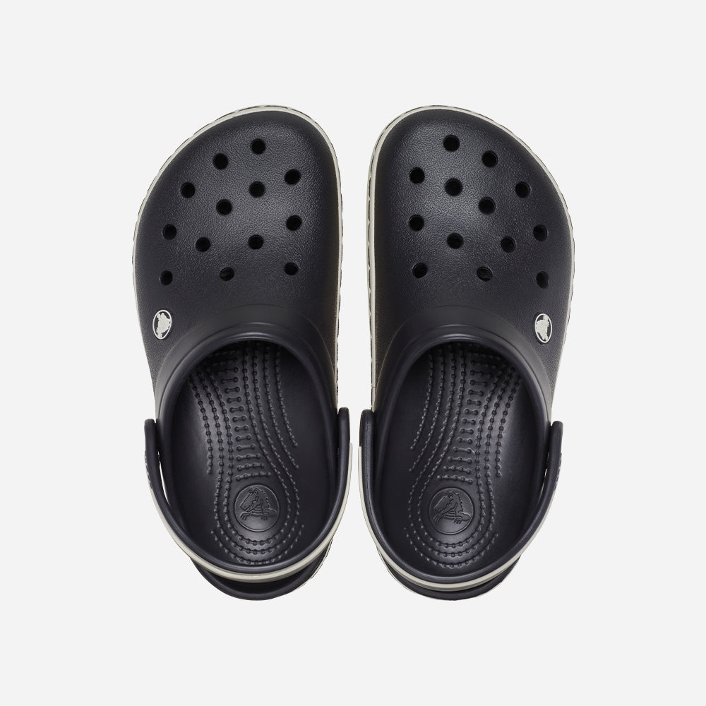 Giày Clog Unisex Crocs Crocband Heritage - Đen - Supersports Vietnam