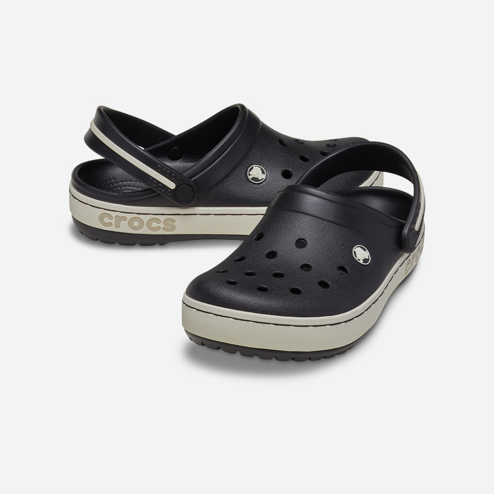 Giày Clog Unisex Crocs Crocband Heritage - Đen - Supersports Vietnam