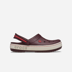 Giày Clog Unisex Crocs Crocband Heritage - Đỏ - Supersports Vietnam