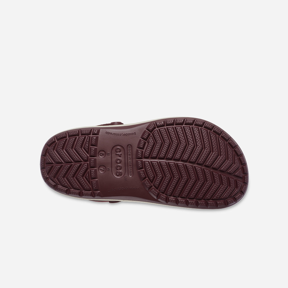 Giày Clog Unisex Crocs Crocband Heritage - Đỏ - Supersports Vietnam