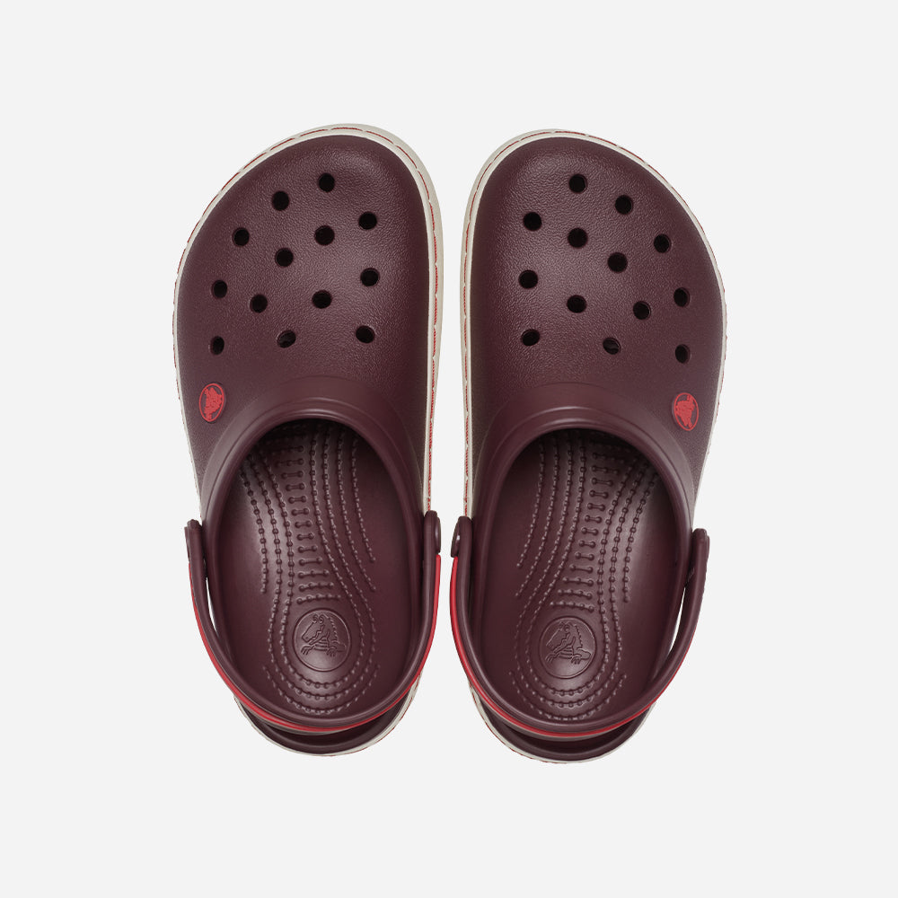 Giày Clog Unisex Crocs Crocband Heritage - Đỏ - Supersports Vietnam