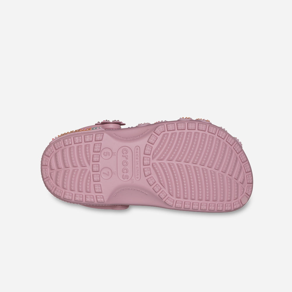 Giày Clog Unisex Crocs Classic Retro Summer - Hồng - Supersports Vietnam