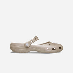 Giày Mary Jane Nữ Crocs Classic Shine Glitter Ballet - Nâu - Supersports Vietnam