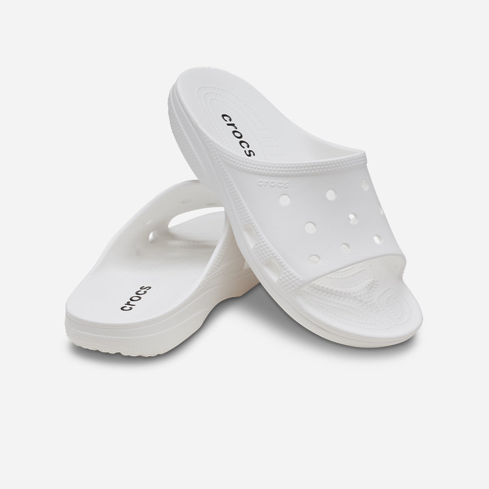 Dép Quai Ngang Nam Crocs Saturday - Trắng - Supersports Vietnam