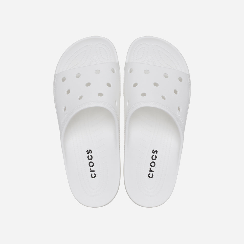 Dép Quai Ngang Nam Crocs Saturday - Trắng - Supersports Vietnam