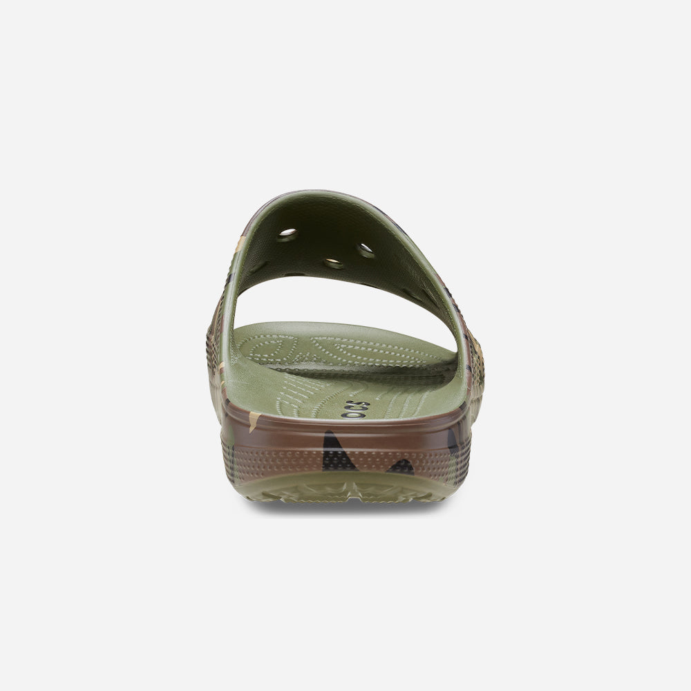 Dép Quai Ngang Nam Crocs Saturday Camouflage - Xanh Quân Đội - Supersports Vietnam