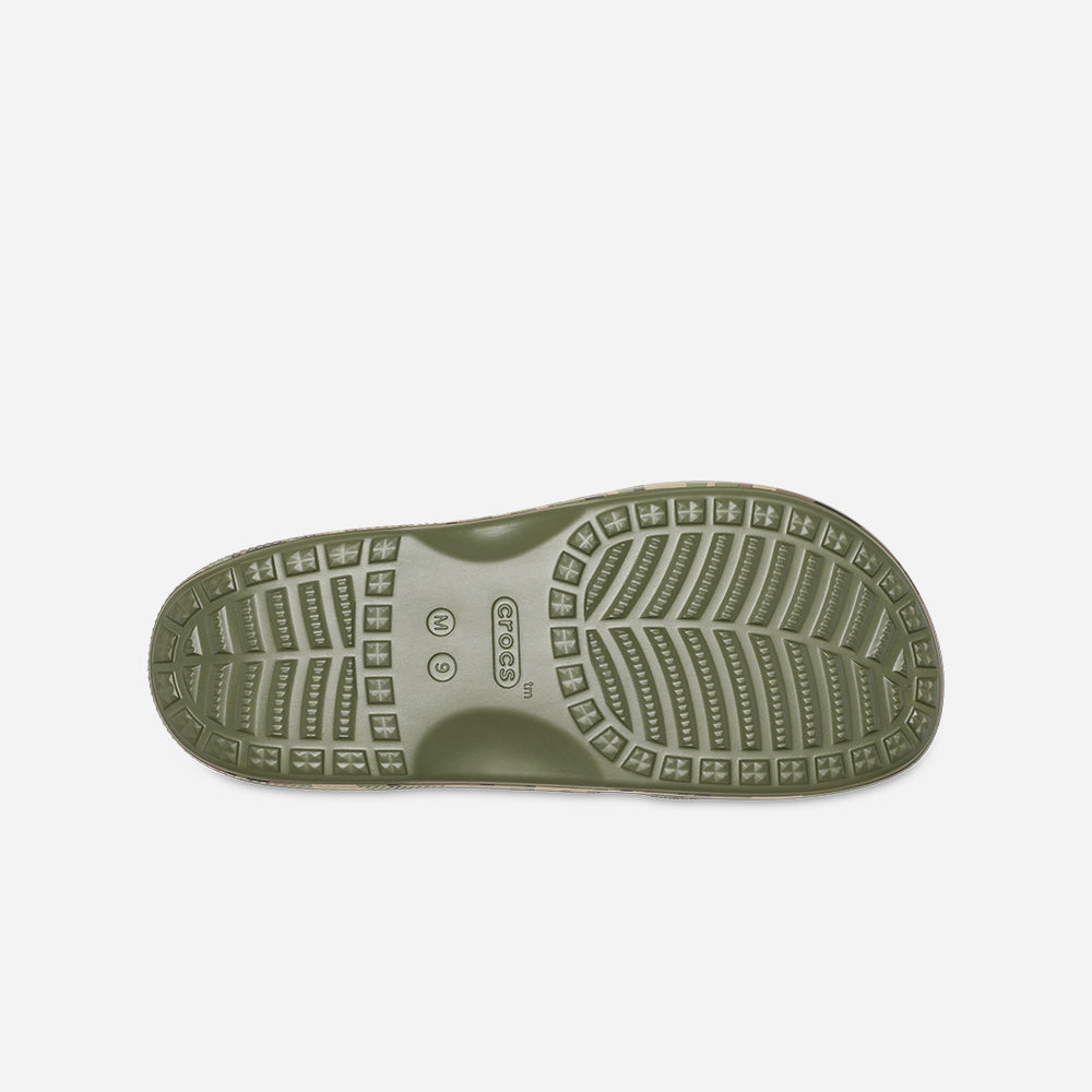 Dép Quai Ngang Nam Crocs Saturday Camouflage - Xanh Quân Đội - Supersports Vietnam