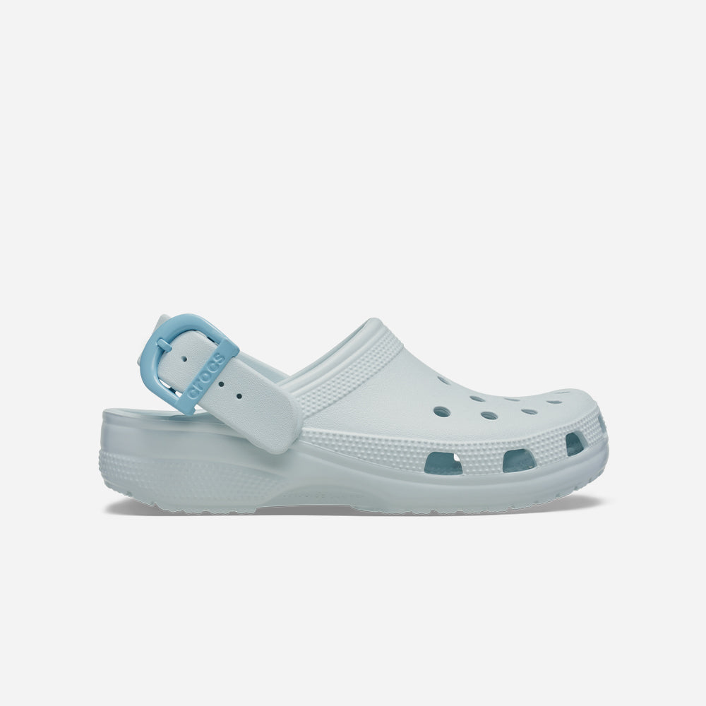Giày Clog Unisex Crocs Classic Buckle - Xanh Dương - Supersports Vietnam