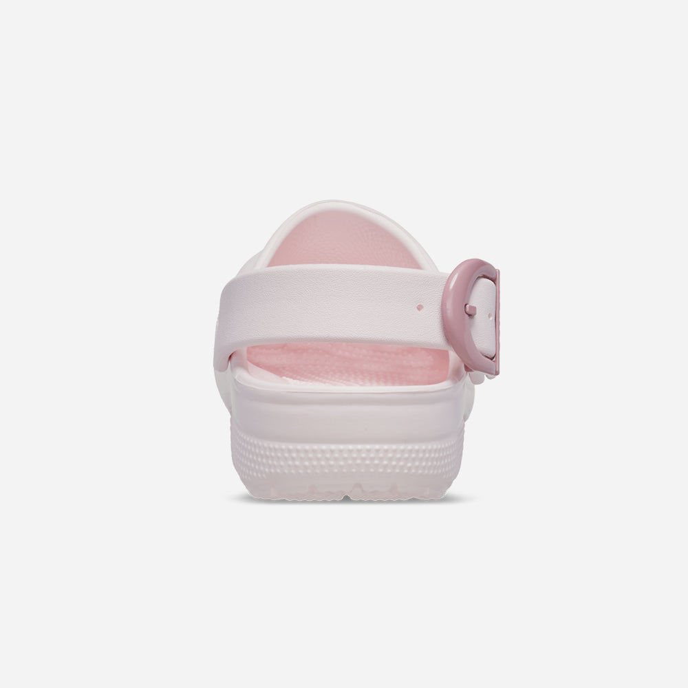 Giày Clog Unisex Crocs Classic Buckle - Hồng - Supersports Vietnam