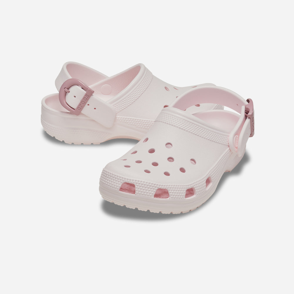 Giày Clog Unisex Crocs Classic Buckle - Hồng - Supersports Vietnam