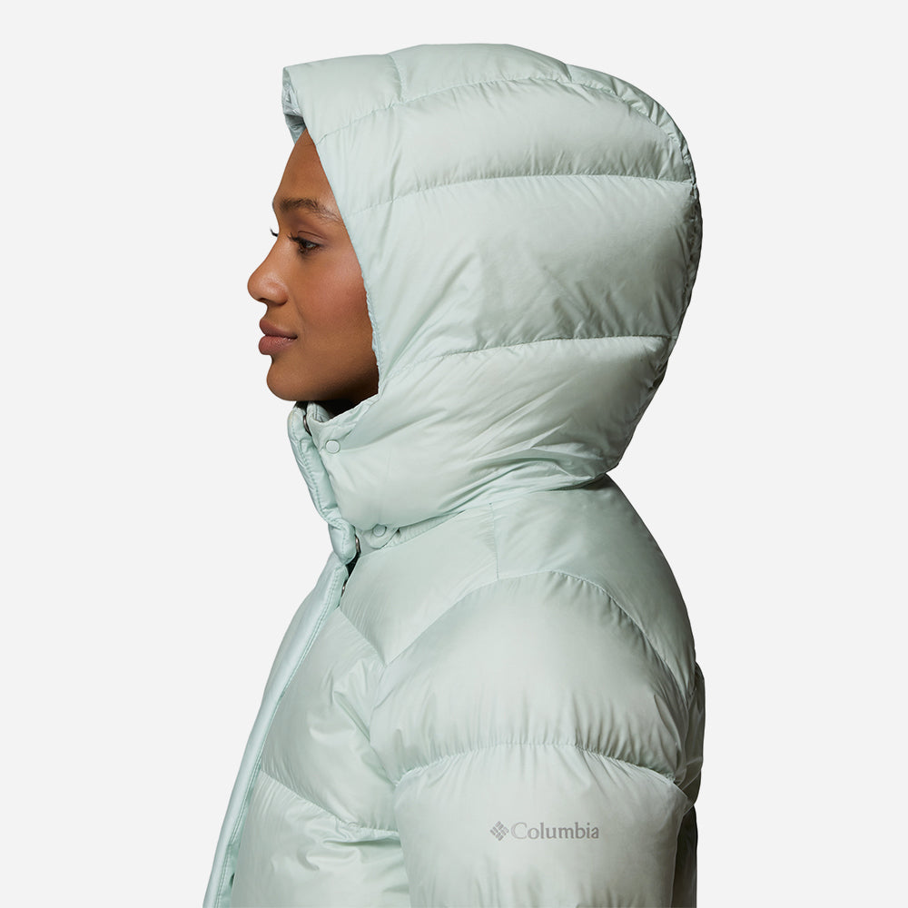 Áo Khoác Nữ Columbia Harmony Falls™ Hooded Down - Xanh Mint - Supersports Vietnam