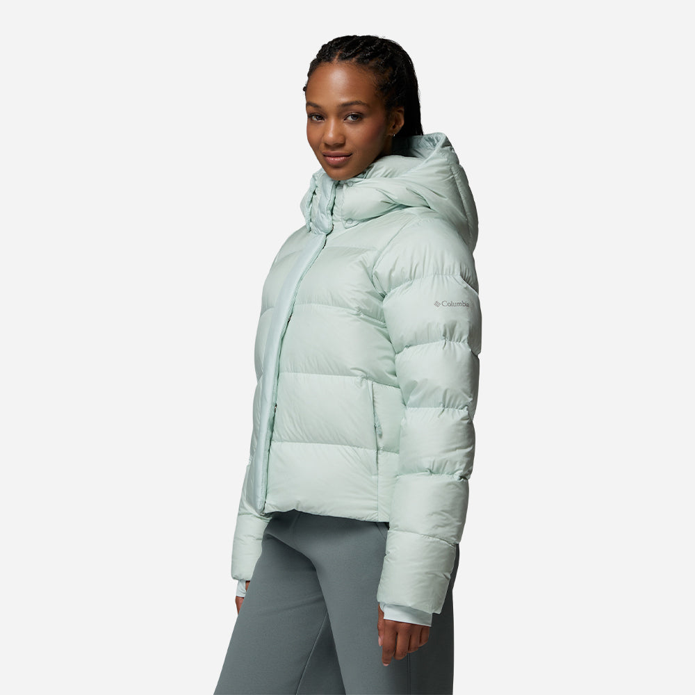 Áo Khoác Nữ Columbia Harmony Falls™ Hooded Down - Xanh Mint - Supersports Vietnam