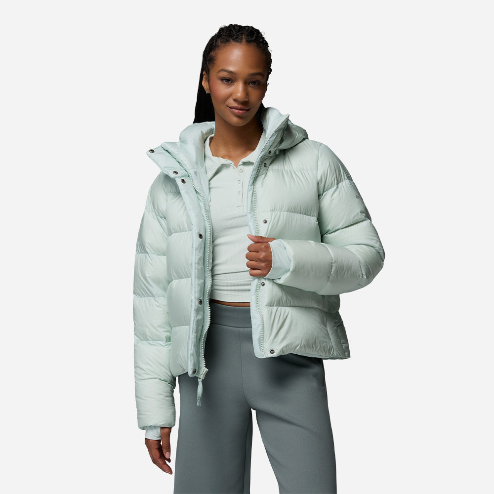 Áo Khoác Nữ Columbia Harmony Falls™ Hooded Down - Xanh Mint - Supersports Vietnam