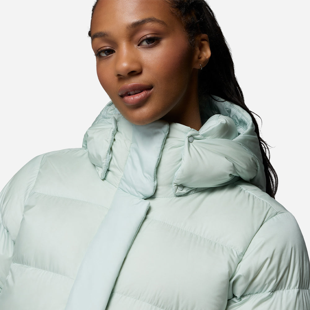 Áo Khoác Nữ Columbia Harmony Falls™ Hooded Down - Xanh Mint - Supersports Vietnam