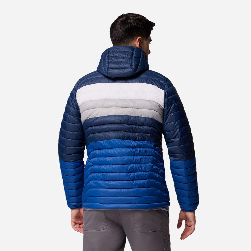 Áo Khoác Nam Columbia Powder Pass™ Hooded - Xanh Dương - Supersports Vietnam