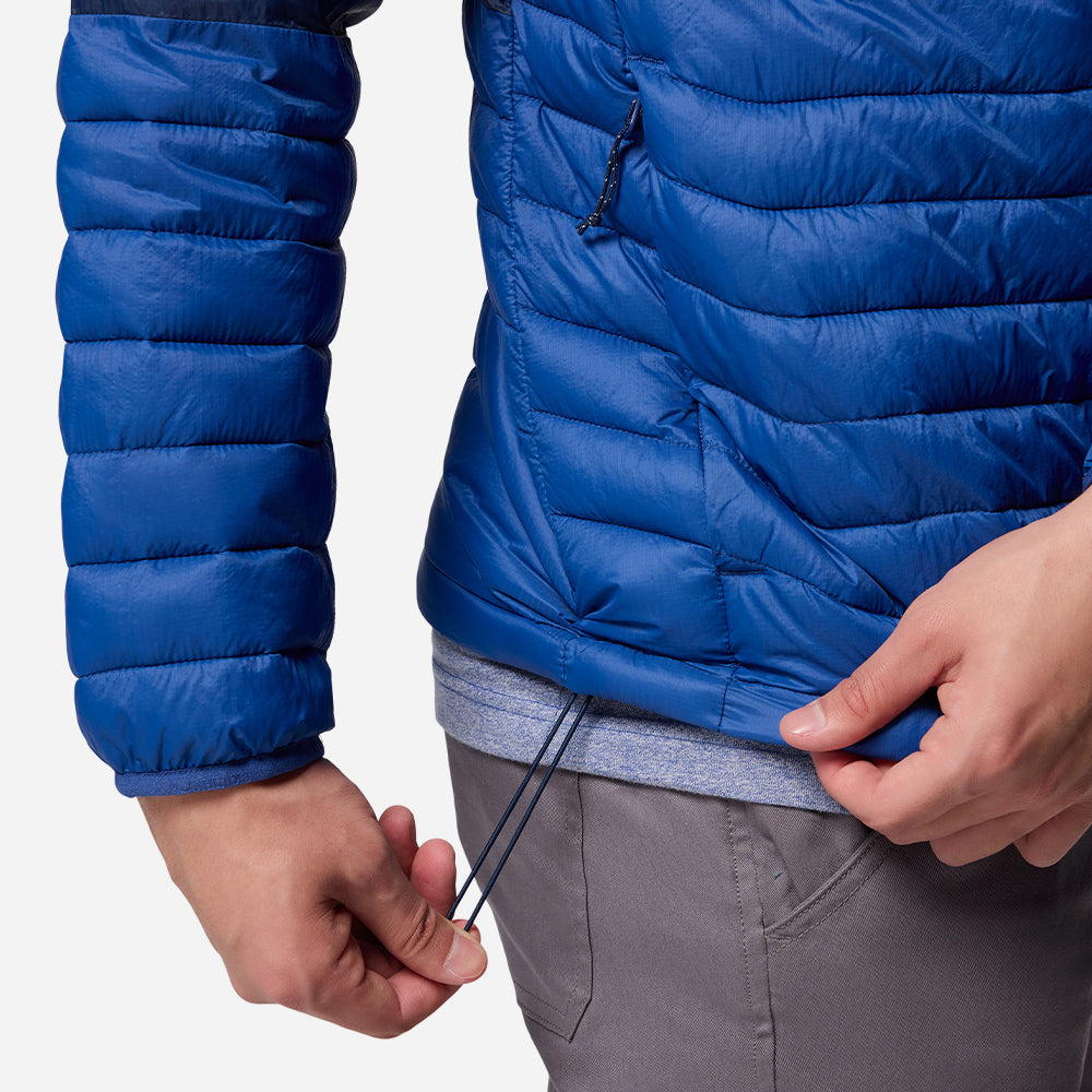 Áo Khoác Nam Columbia Powder Pass™ Hooded - Xanh Dương - Supersports Vietnam
