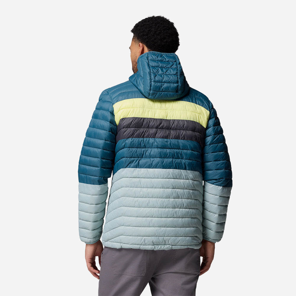Áo Khoác Nam Columbia Powder Pass™ Hooded - Xanh Dương - Supersports Vietnam
