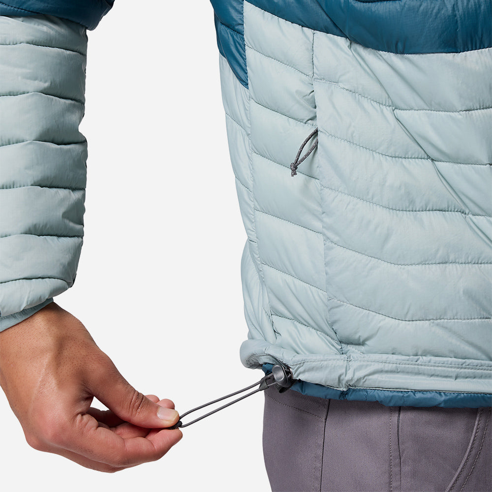 Áo Khoác Nam Columbia Powder Pass™ Hooded - Xanh Dương - Supersports Vietnam