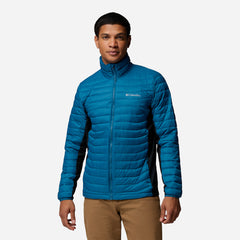 Áo Khoác Nam Columbia Powder Pass™ Hybrid - Xanh Dương - Supersports Vietnam