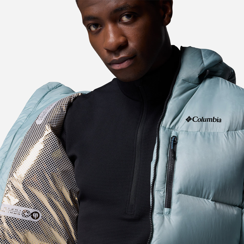 Áo Khoác Nam Columbia Cloudview™ Down Hooded - Xanh Dương - Supersports Vietnam