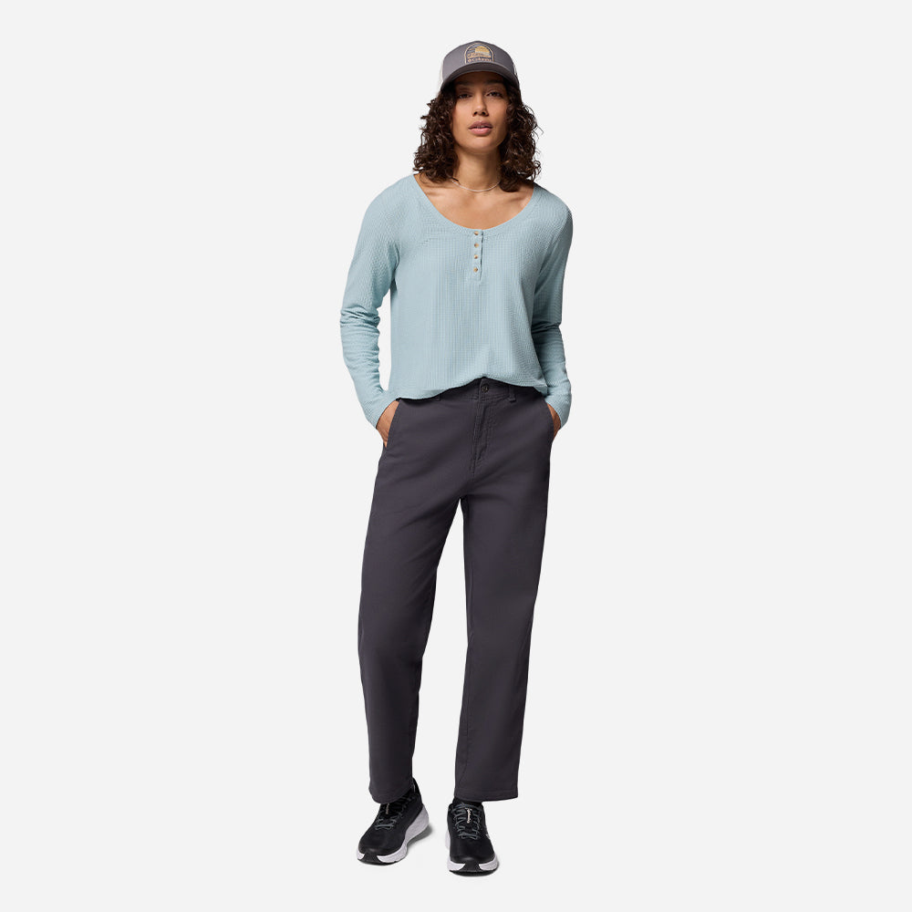 Quần Dài Thể Thao Nữ Columbia Roc™ Straight Leg - Xám - Supersports Vietnam
