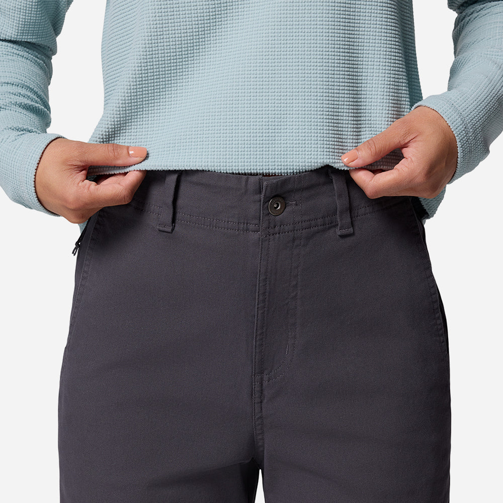 Quần Dài Thể Thao Nữ Columbia Roc™ Straight Leg - Xám - Supersports Vietnam