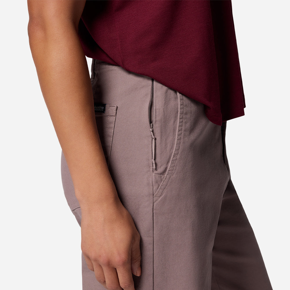 Quần Dài Thể Thao Nữ Columbia Roc™ Straight Leg - Hồng - Supersports Vietnam