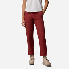 Quần Dài Thể Thao Nữ Columbia Roc™ Straight Leg - Đỏ - Supersports Vietnam