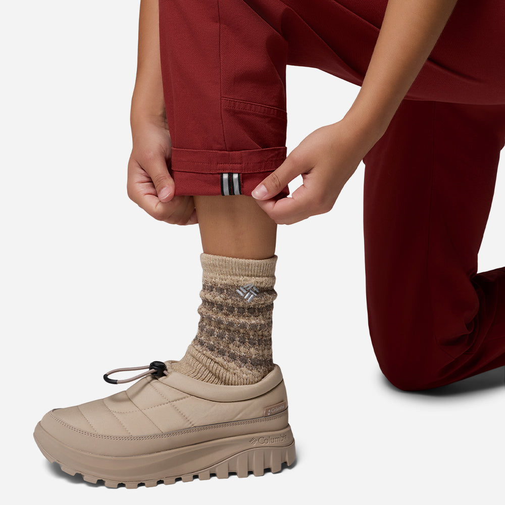 Quần Dài Thể Thao Nữ Columbia Roc™ Straight Leg - Đỏ - Supersports Vietnam
