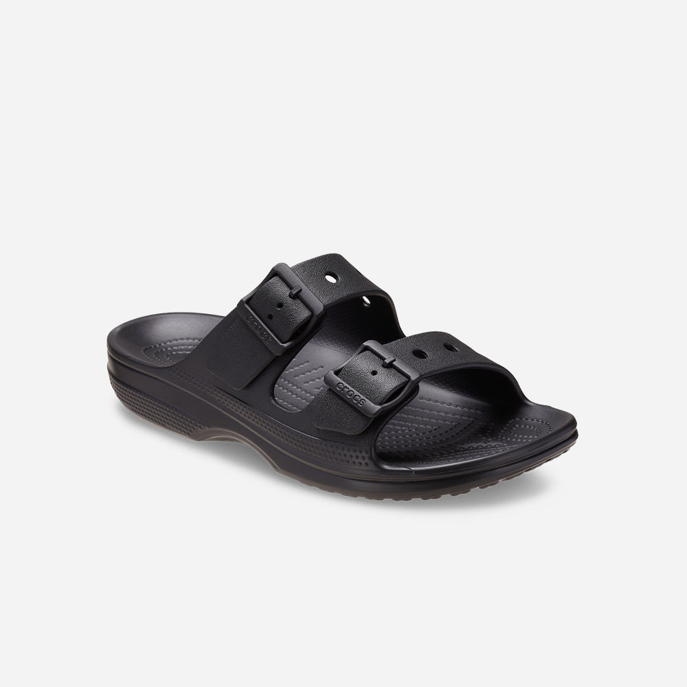 Dép Quai Ngang Nữ Crocs Saturday - Đen - Supersports Vietnam