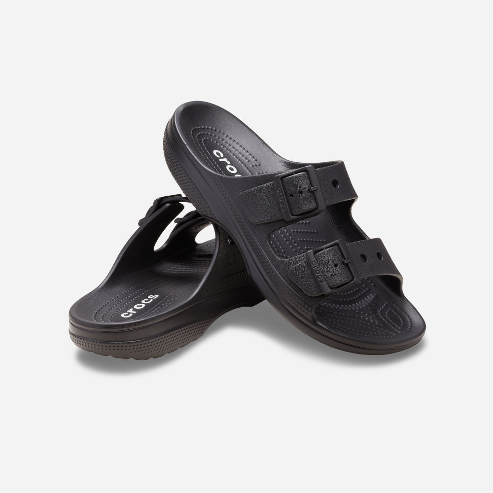 Dép Quai Ngang Nữ Crocs Saturday - Đen - Supersports Vietnam