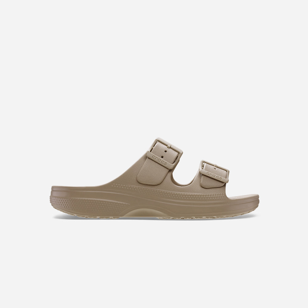 Dép Quai Ngang Nữ Crocs Saturday - Nâu - Supersports Vietnam