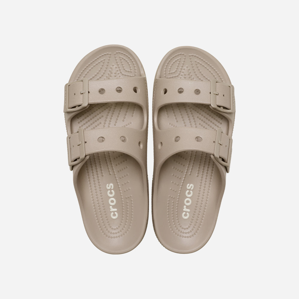 Dép Quai Ngang Nữ Crocs Saturday - Nâu - Supersports Vietnam