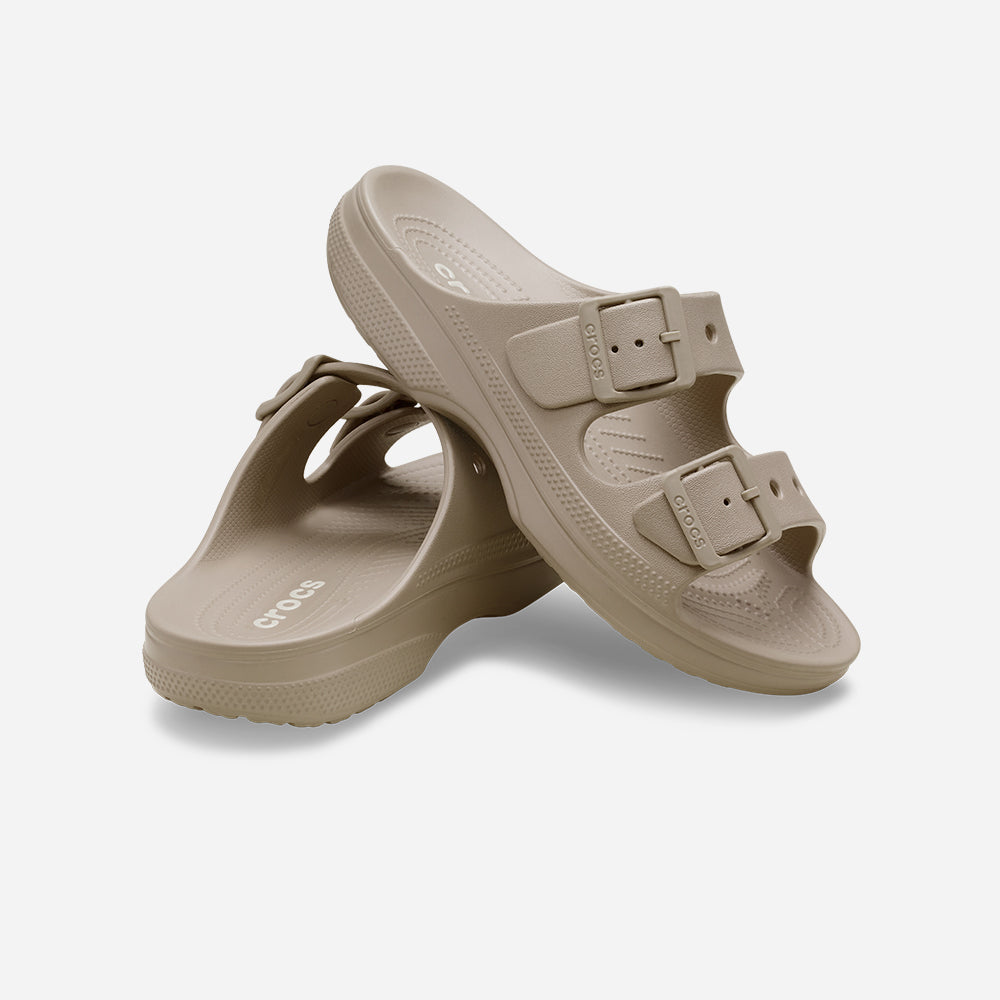 Dép Quai Ngang Nữ Crocs Saturday - Nâu - Supersports Vietnam