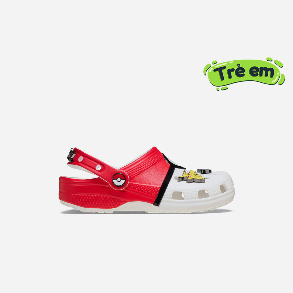 Giày Clog Trẻ Em Crocs Pokemon Poke Ball Classic - Nhiều Màu - Supersports Vietnam