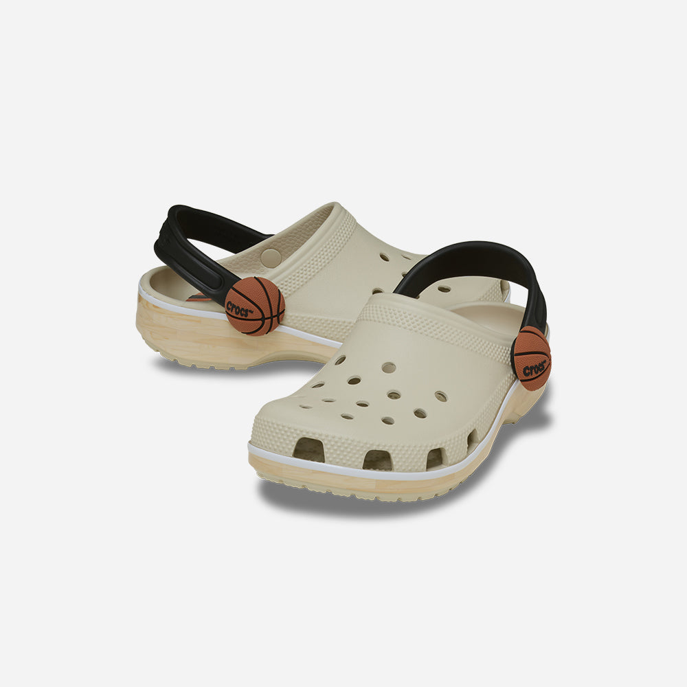 Giày Clog Trẻ Em Crocs Classic Basketball Court - Be - Supersports Vietnam