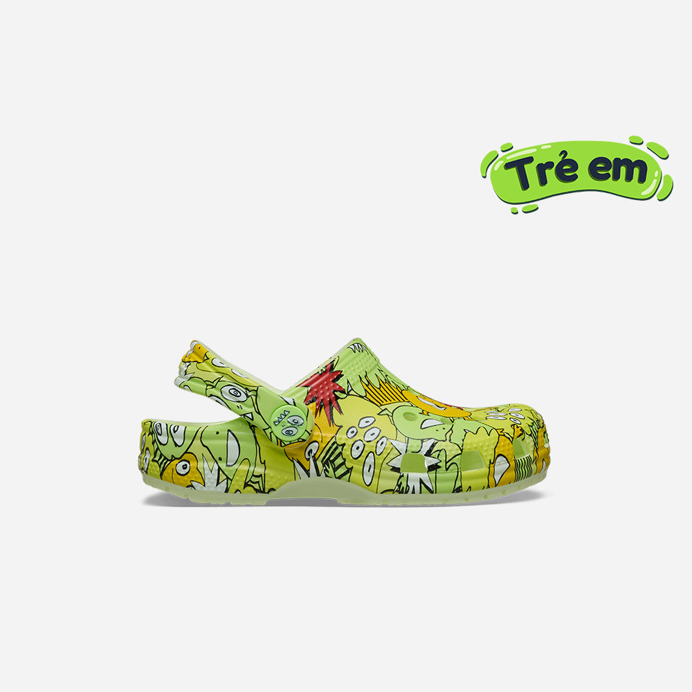 Giày Clog Trẻ Em Crocs Classic Glow Monster Camo - Supersports Vietnam