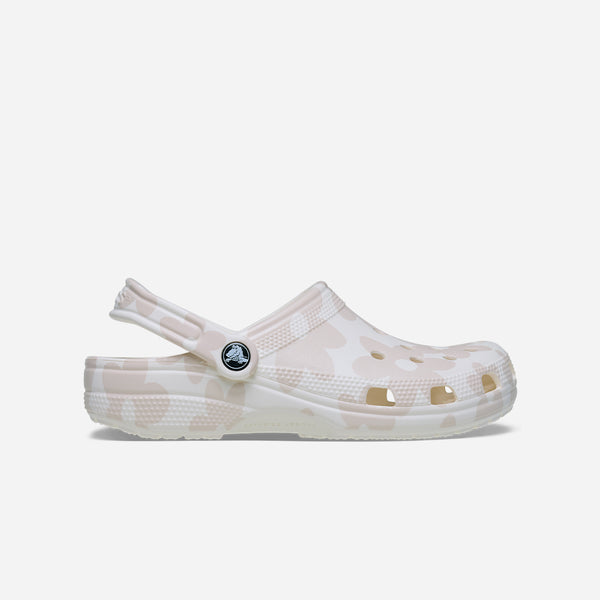 Giày Clog Unisex Crocs Classic Pop Petals - Hồng - Supersports Vietnam