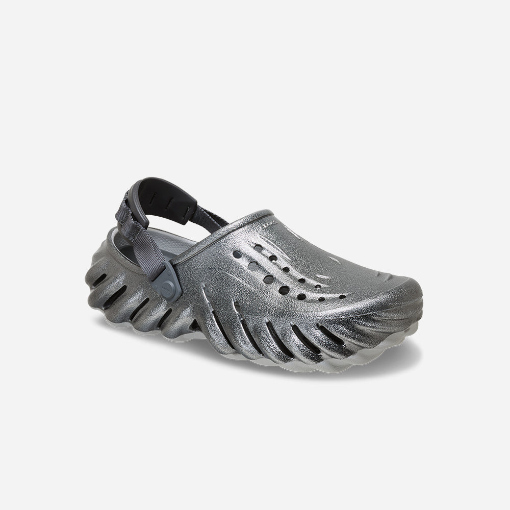 Giày Clog Unisex Crocs Echo - Xám - Supersports Vietnam