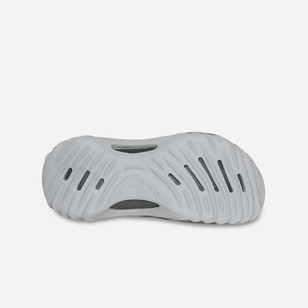 Giày Clog Unisex Crocs Echo Wave - Xám - Supersports Vietnam