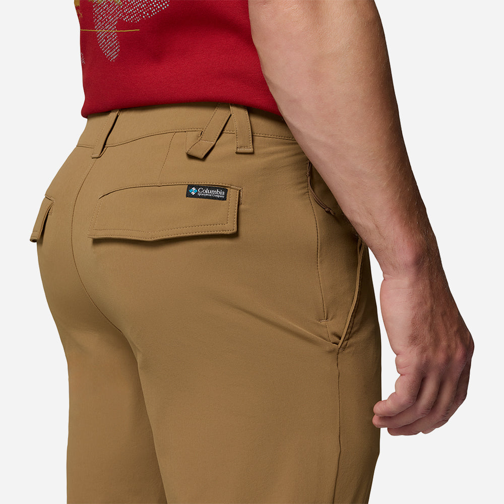 Quần Dài Thể Thao Nam Columbia Roc™ Tech Chino - Nâu - Supersports Vietnam