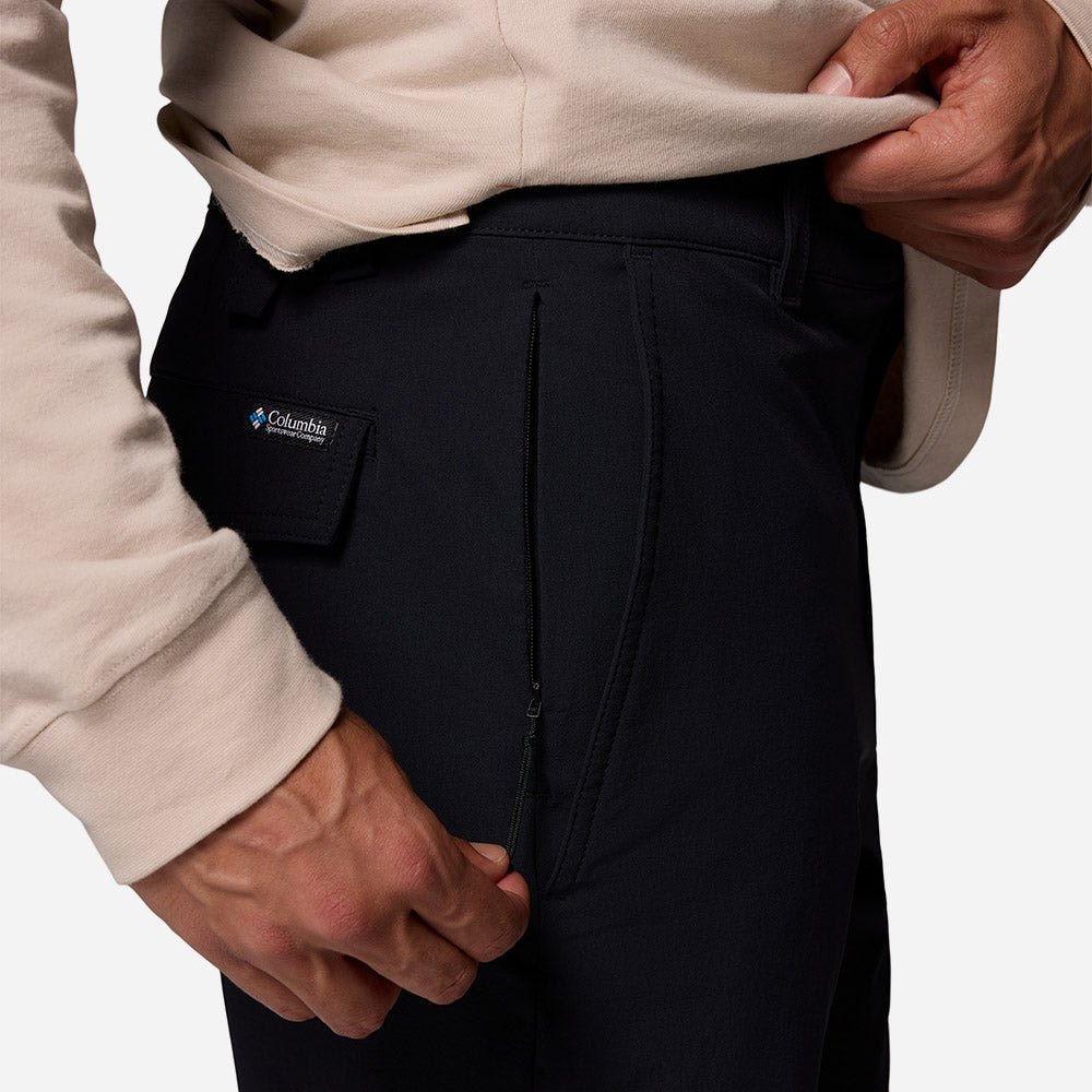 Quần Dài Thể Thao Nam Columbia Roc™ Tech Chino - Đen - Supersports Vietnam
