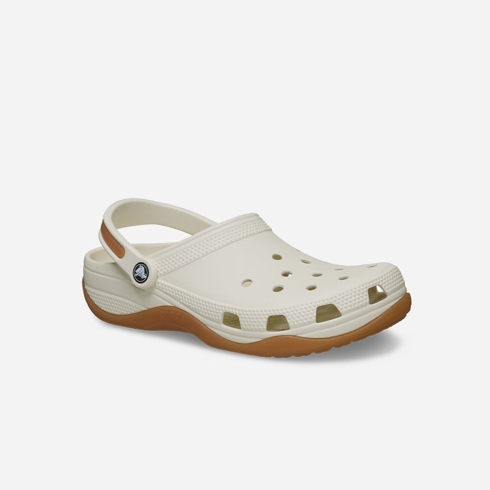Giày Clog Unisex Crocs Classic Evo Gum - Be - Supersports Vietnam