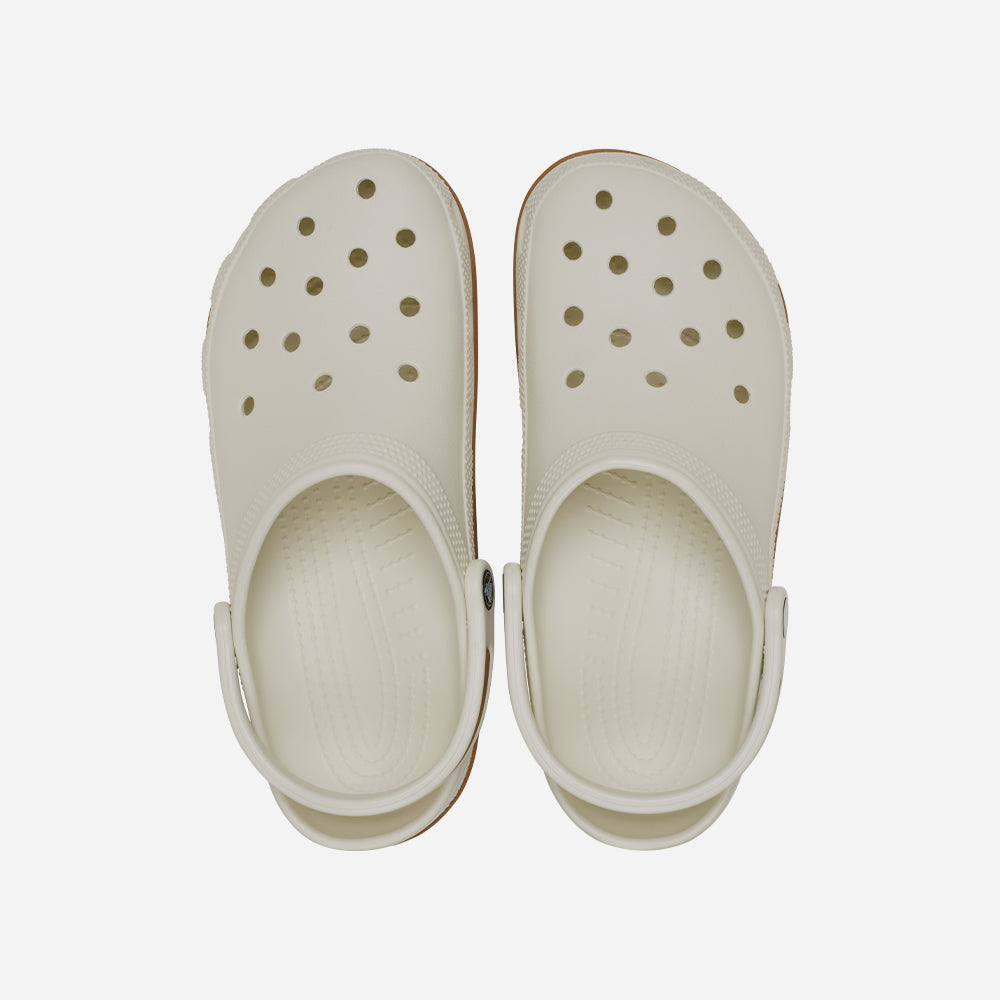 Giày Clog Unisex Crocs Classic Evo Gum - Be - Supersports Vietnam